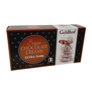 Конфеты "CHOCOLATE CREAMS" с начинкой из темного шоколада (Geldhof), 100г