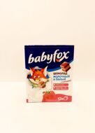 "babyfox" шоколад молочный и белый с малиной 90г