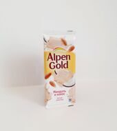 "Alpen Gold" миндаль и кокос белый шоколад